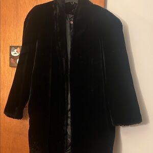 Vintage Paul Stanley Faux Fur Coat